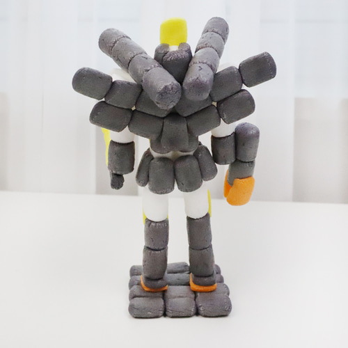 플레이콘 로봇 P-72 3호기 오렌지 만들기 키트 DIY/KIT 어린이교구 교육 노인미술