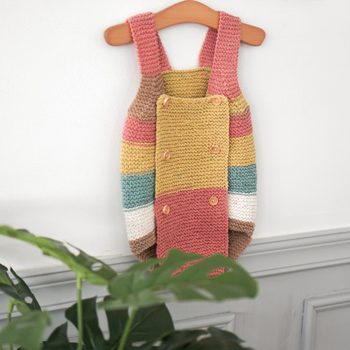 도로시 베이비 롬퍼 - 아기옷 만들기 대바늘 키트
