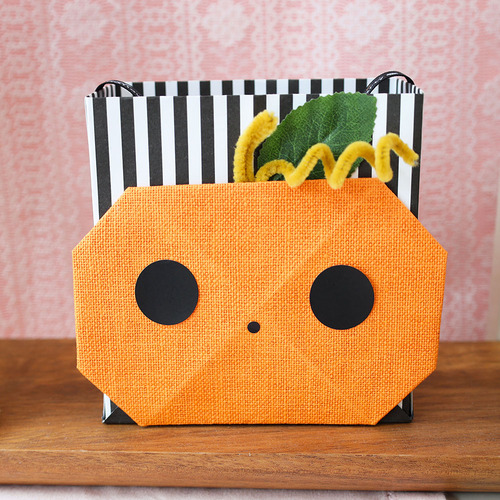 DIY 할로윈 호박 가방 종이접기 키트