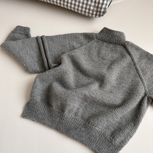 반목 크롭 스웨터 - 대바늘 뜨개 DIY 패키지