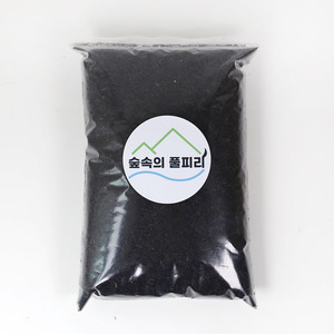 훈탄 2.5L 간편 소포장 왕겨숯 분갈이흙 혼합용, 원예용